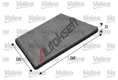 VALEO Kabinov filtr ClimFilter Protect VA 698749, 698749