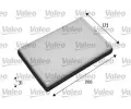 VALEO Kabinov filtr ClimFilter Comfort ‐ VA 698770