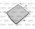 Filtr vzduchu v interiru VALEO ‐ VA 698771