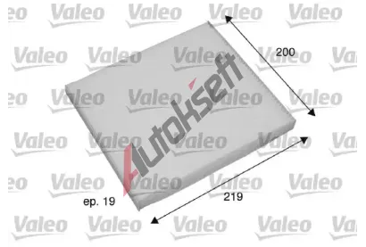 VALEO Kabinov filtr ClimFilter Comfort VA 698795, 698795