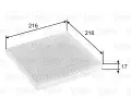 Filtr vzduchu v interiéru VALEO ‐ VA 698796 Filtr vzduchu v interiéru VALEO ‐ VA 698796
