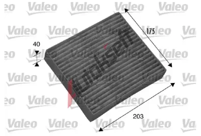 VALEO Kabinov filtr ClimFilter Protect VA 698802, 698802