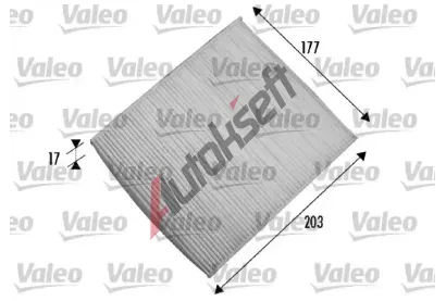 VALEO Kabinov filtr ClimFilter Comfort VA 698866, 698866