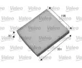 Filtr vzduchu v interiru VALEO ‐ VA 698869