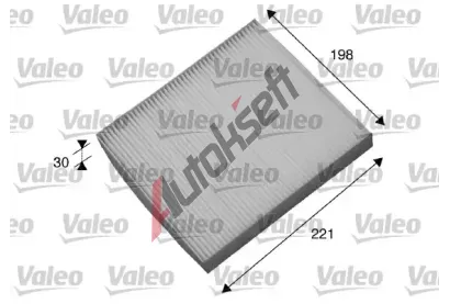 VALEO Kabinov filtr ClimFilter Comfort VA 698869, 698869
