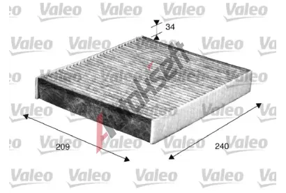 VALEO Kabinov filtr ClimFilter Protect VA 698883, 698883