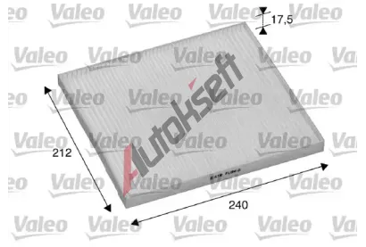 VALEO Kabinov filtr ClimFilter Comfort VA 698895, 698895