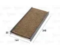 Filtr vzduchu v interiru VALEO ‐ VA 701005