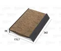 Filtr vzduchu v interiru VALEO ‐ VA 701006