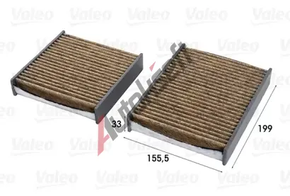 VALEO Kabinov filtr ClimFilter Supreme VA 701007, 701007