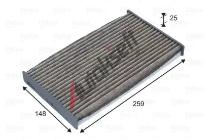 VALEO Filtr vzduchu v interi�ru CLIMFILTER SUPREME VA 701049, 701049