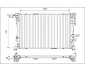 Chladi vody VALEO ‐ VA 701158