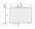 Chladi vody VALEO ‐ VA 701164
