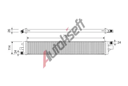 VALEO Chladi� vody VA 701289, 701289