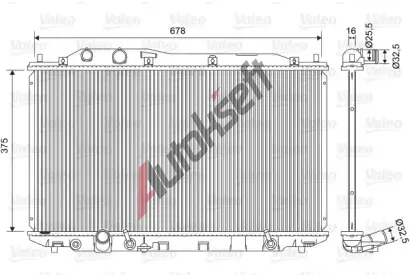 VALEO Chladi vody VA 701570, 701570