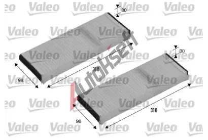 VALEO Kabinov filtr ClimFilter Comfort VA 715500, 715500