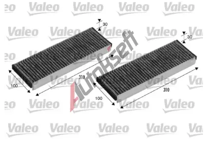 VALEO Kabinov filtr ClimFilter Protect VA 715501, 715501