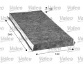 Filtr vzduchu v interiéru VALEO ‐ VA 715507  Filtr vzduchu v interiéru VALEO ‐ VA 715507
