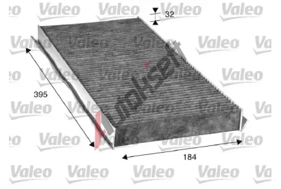 VALEO Kabinový filtr ClimFilter Protect VA 715507, 715507  VALEO Kabinový filtr ClimFilter Protect VA 715507, 715507