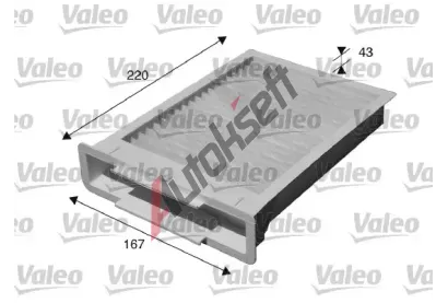 VALEO Kabinov filtr ClimFilter Comfort VA 715515, 715515