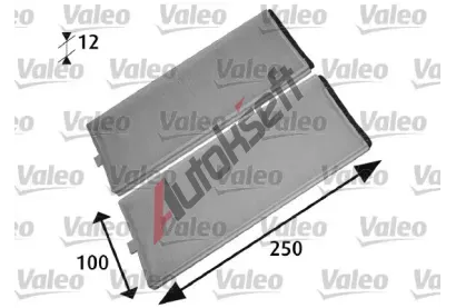 VALEO Kabinov filtr ClimFilter Comfort VA 715525, 715525