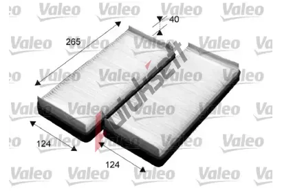 VALEO Kabinov filtr ClimFilter Comfort VA 715531, 715531