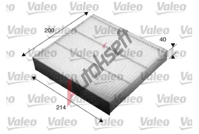 VALEO Kabinov filtr ClimFilter Comfort VA 715532, 715532