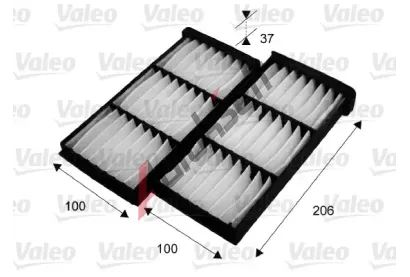 VALEO Kabinov filtr ClimFilter Comfort VA 715545, 715545