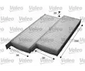Filtr vzduchu v interiru VALEO ‐ VA 715554