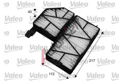 VALEO Kabinov filtr ClimFilter Comfort VA 715563, 715563