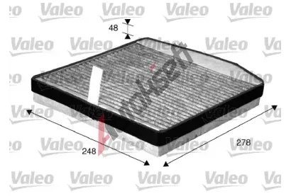 VALEO Filtr vzduchu v interiru ClimFilter Protect VA 715571, 715571
