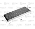 Filtr vzduchu v interiéru VALEO ‐ VA 715578 Filtr vzduchu v interiéru VALEO ‐ VA 715578