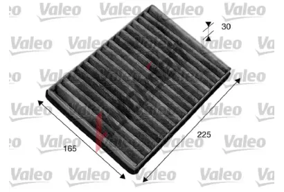 VALEO Kabinov filtr ClimFilter Protect VA 715582, 715582