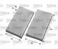 Filtr vzduchu v interiru VALEO ‐ VA 715594