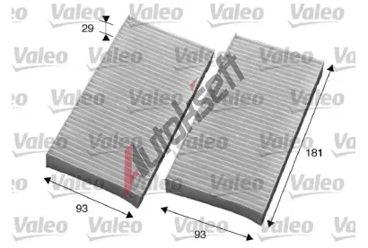 VALEO Kabinov filtr ClimFilter Comfort VA 715594, 715594