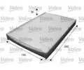Filtr vzduchu v interiru VALEO ‐ VA 715595