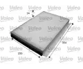 VALEO Kabinov filtr ClimFilter Comfort ‐ VA 715601