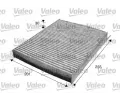 Filtr vzduchu v interiru VALEO ‐ VA 715612