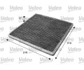 VALEO Kabinov filtr ClimFilter Protect ‐ VA 715619