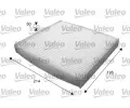 VALEO Kabinov filtr ClimFilter Comfort ‐ VA 715620