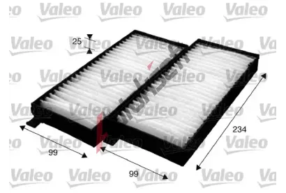 VALEO Kabinov filtr ClimFilter Comfort VA 715624, 715624