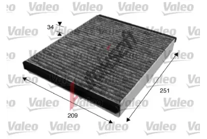 VALEO Kabinov filtr ClimFilter Protect VA 715628, 715628