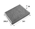 VALEO Filtr vzduchu v interiru ClimFilter Protect ‐ VA 715659