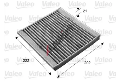 VALEO Kabinový filtr ClimFilter Protect VA 715676, 715676 VALEO Kabinový filtr ClimFilter Protect VA 715676, 715676