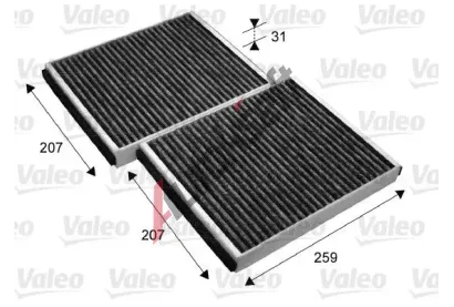 VALEO Kabinov filtr ClimFilter Protect VA 715690, 715690