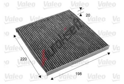 VALEO Kabinov filtr ClimFilter Protect VA 715701, 715701