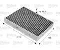 VALEO Kabinov filtr ClimFilter Protect ‐ VA 715704