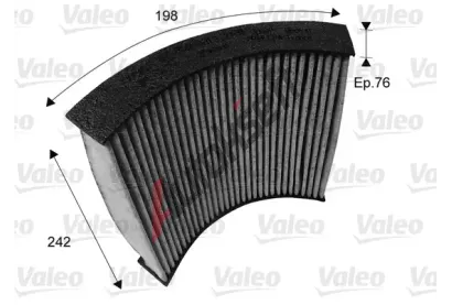 VALEO Kabinov filtr ClimFilter Protect VA 715719, 715719