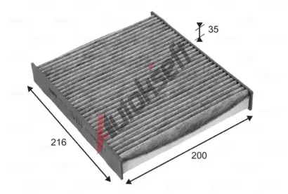 VALEO Kabinov filtr ClimFilter Protect VA 715725, 715725