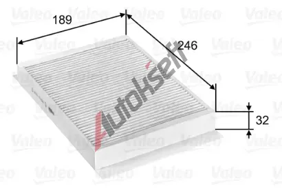 VALEO Filtr vzduchu v interiru ClimFilter Comfort VA 715751, 715751